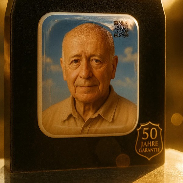 Rechteck mit QR- Code